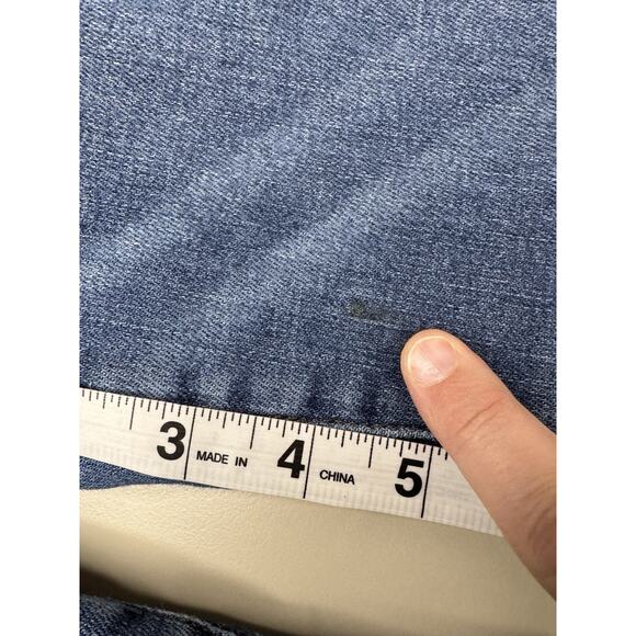 Frame Jeans Women's 32 Le High Flare Medium Wash Stretch Retro Boho Festival - Picture 3 of 13